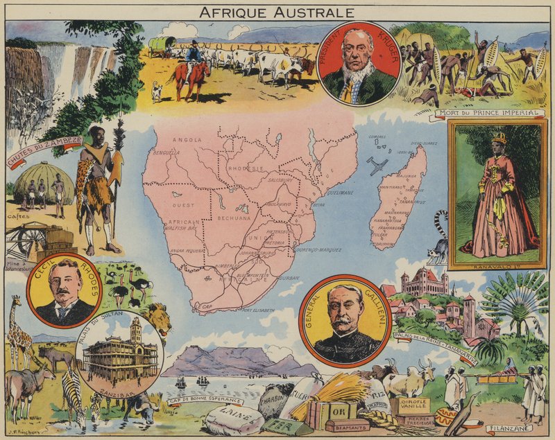 Südliches Afrika von Joseph Porphyre Pinchon