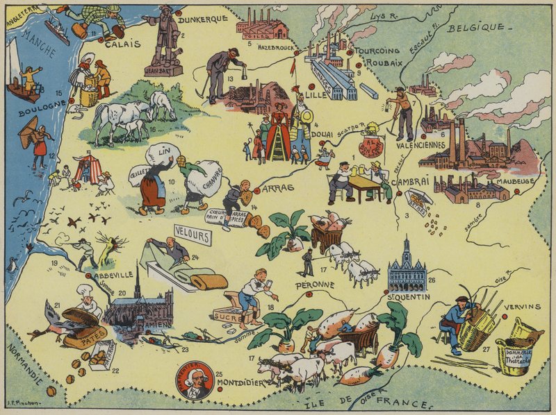 Flandern, Artois, Picardie von Joseph Porphyre Pinchon