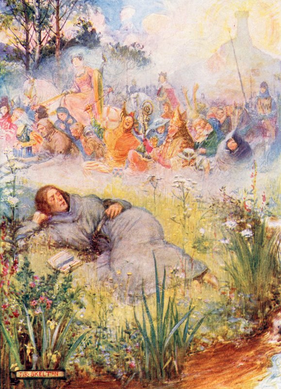 William Langland träumt einen wundersamen Traum von Joseph Ratcliffe Skelton