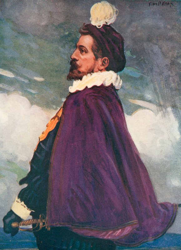 Sir Walter Raleigh von Joseph Simpson