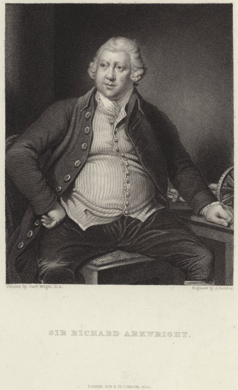 Richard Arkwright von Joseph Wright