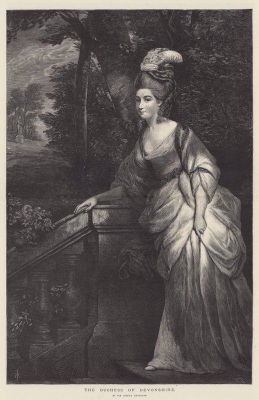 Die Herzogin von Devonshire von Joshua Reynolds