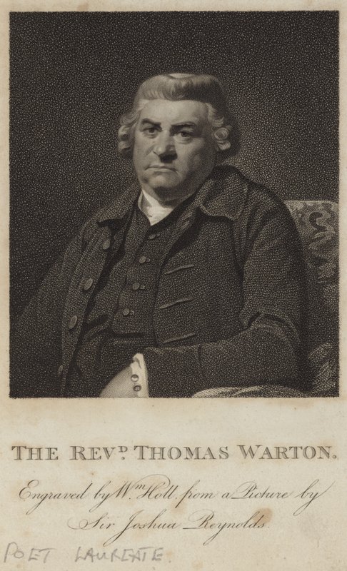 Porträt von Thomas Warton von Joshua Reynolds