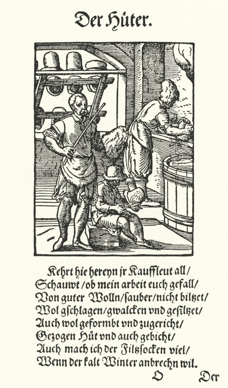 Der Hutmacher von Jost (after) Amman