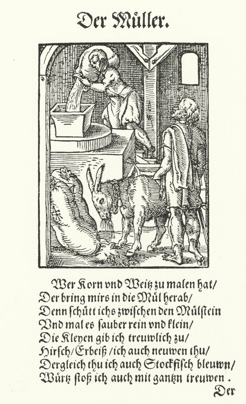 Der Müller von Jost (after) Amman