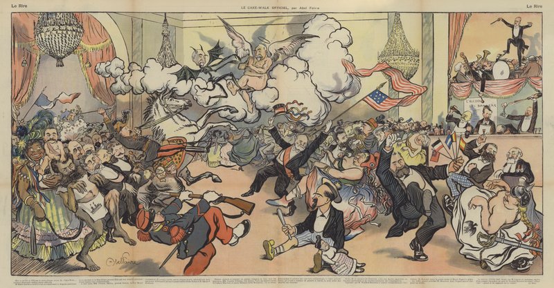 Der offizielle Cake-Walk von Jules Abel Faivre