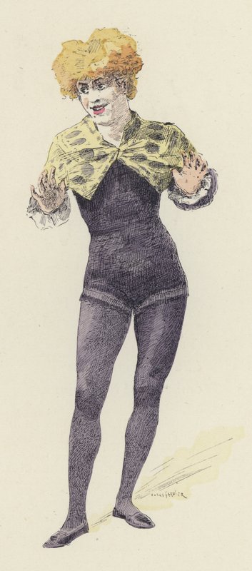 Clownin von Jules Arsene (after) Garnier
