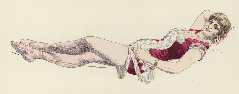 Hochseilartist von Jules Arsene Garnier