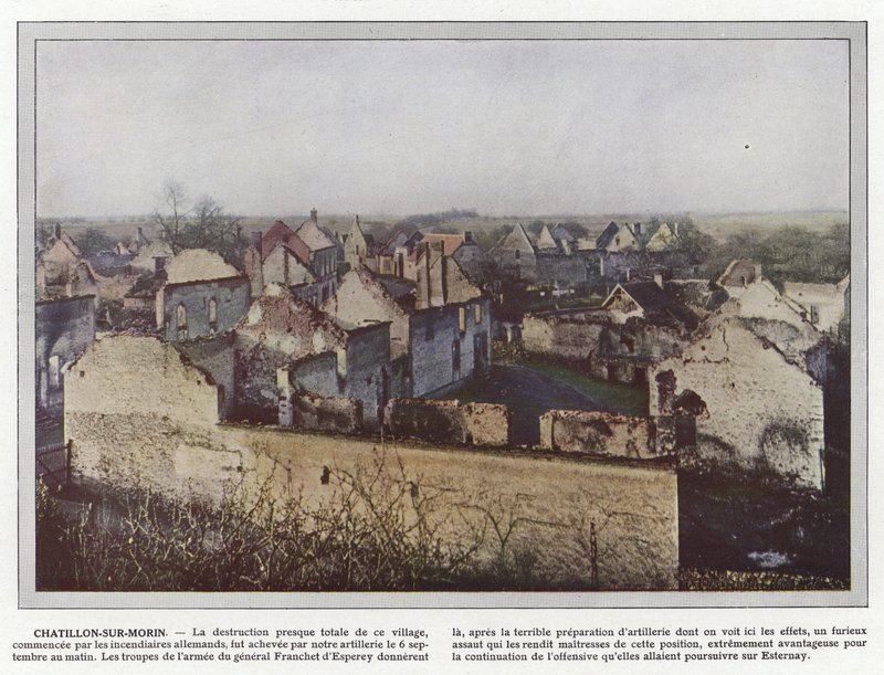 Chatillon-sur-Morin von Jules Gervais Courtellemont