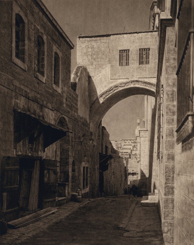 Jerusalem, Ecce Homo-Bogen von Karl Grober