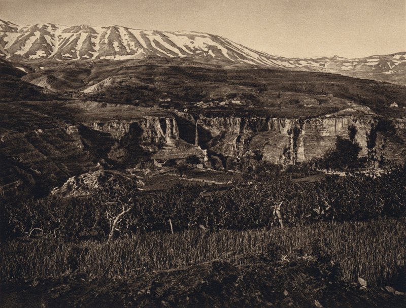 Libanon, Landschaft von Karl Grober