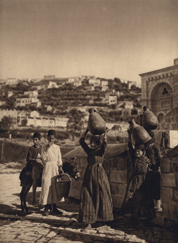Nazareth, Mariens Brunnen von Karl Grober