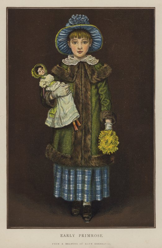 Frühe Primel von Kate (after) Greenaway