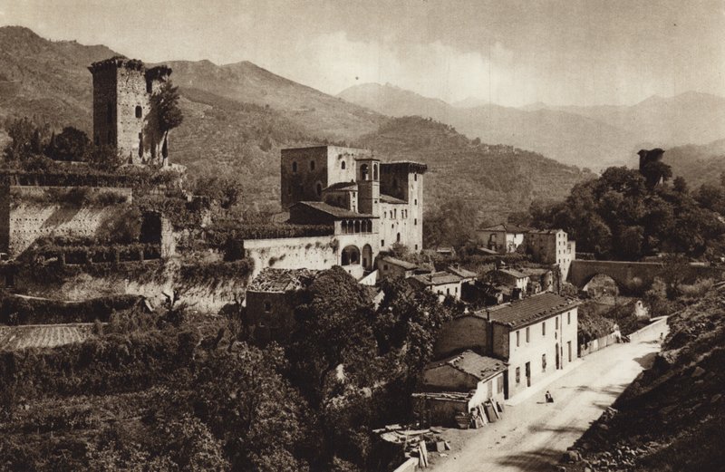 Italien: Castello Verrucola, Fivizzano von Kurt Hielscher