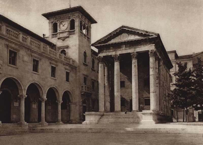 Italien: Polo, Tempio Augusteo von Kurt Hielscher