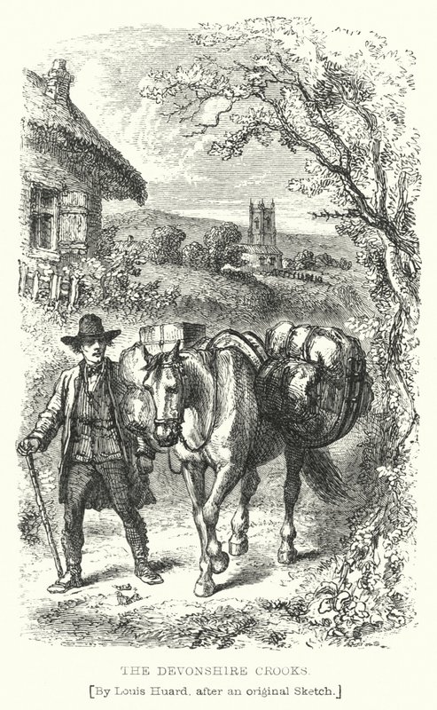 Die Devonshire Crooks (Stich) von L. Huard