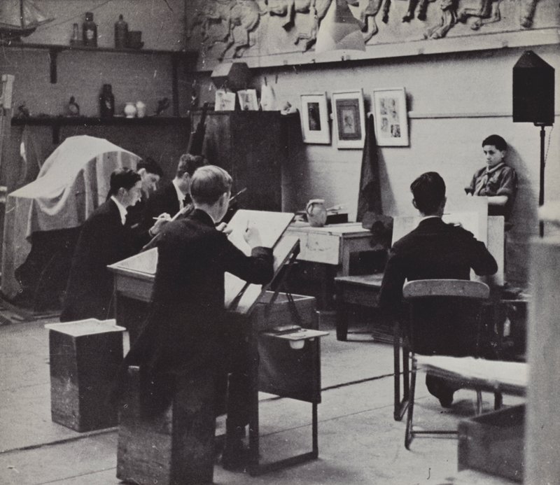 Zeichenschule, Eton von Laszlo Moholy Nagy