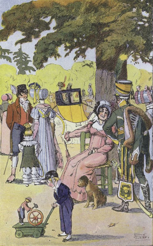 In Longchamps von Leonce Burret