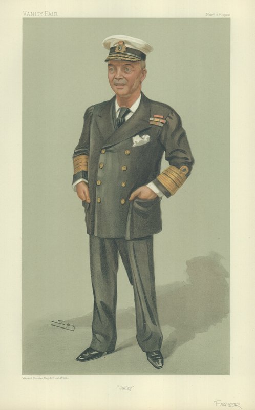 Admiral Sir John Arbuthnot Fisher von Leslie Matthew Ward