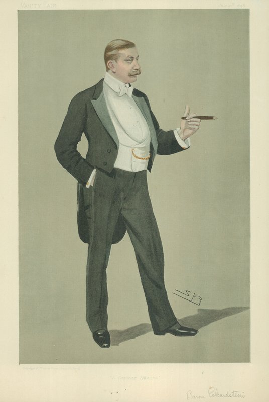 Baron Hermann von Eckardstein von Leslie Matthew Ward