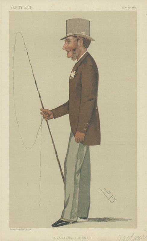 Lord Aveland von Leslie Matthew Ward