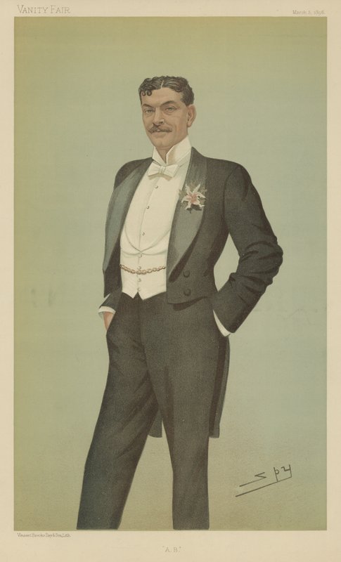 Herr Arthur Bourchier von Leslie Matthew Ward