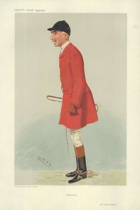 Herr Evan Hansbury von Leslie Matthew Ward