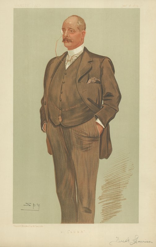 Herr Frederick Harrison von Leslie Matthew Ward