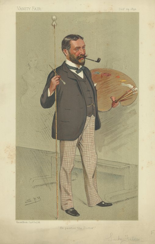 Mr. Luke Fildes von Leslie Matthew Ward