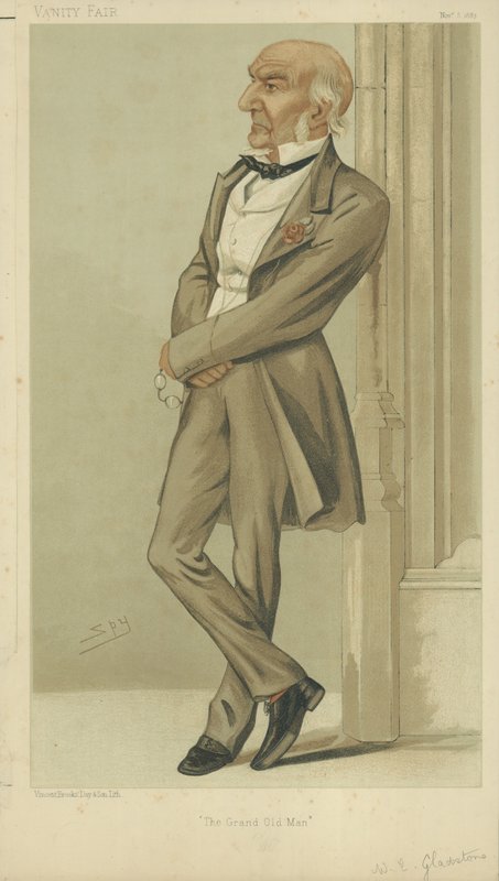 Herr William Ewart Gladstone von Leslie Matthew Ward