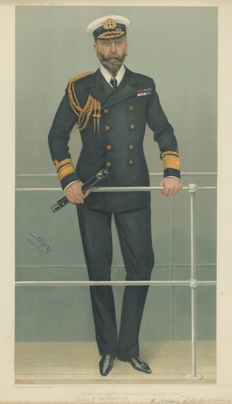 Prinz Louis von Battenberg von Leslie Matthew Ward