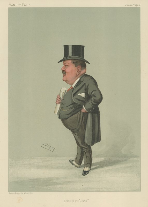 Sir Charles Cayzer von Leslie Matthew Ward