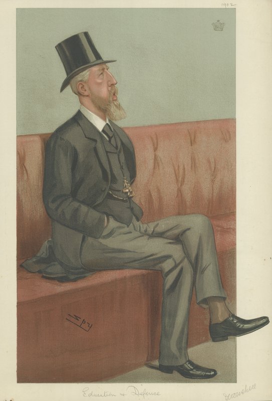 Der Herzog von Devonshire von Leslie Matthew Ward