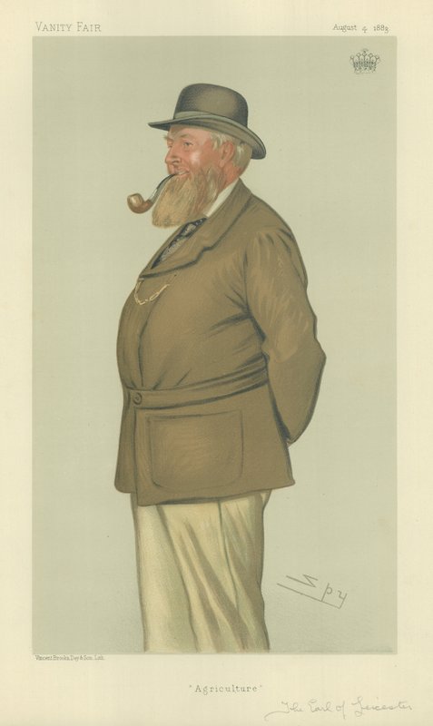 Der Earl of Leicester von Leslie Matthew Ward