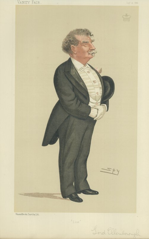 Der Lord Ellenborough von Leslie Matthew Ward