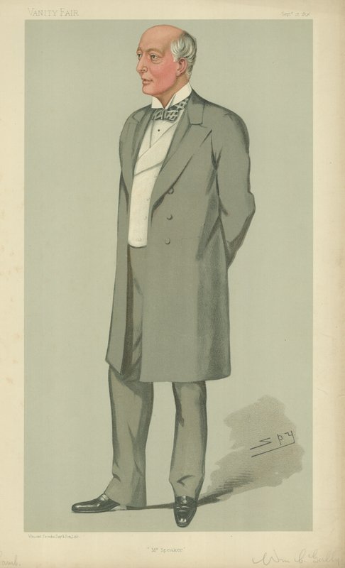 Der Sprecher William Gully von Leslie Matthew Ward