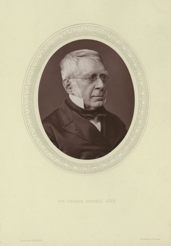 Porträt von Sir George Biddell Airy von Lock and Whitfield