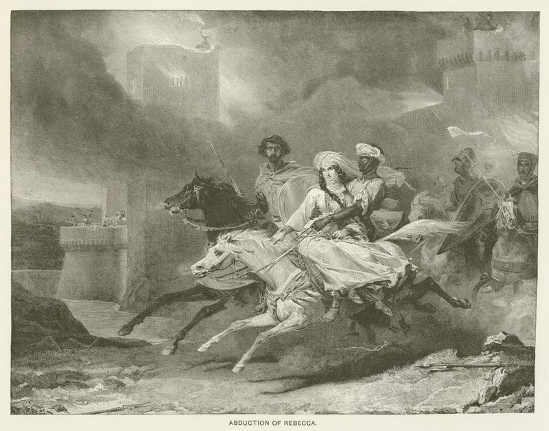 Entführung von Rebecca von Léon Cogniet