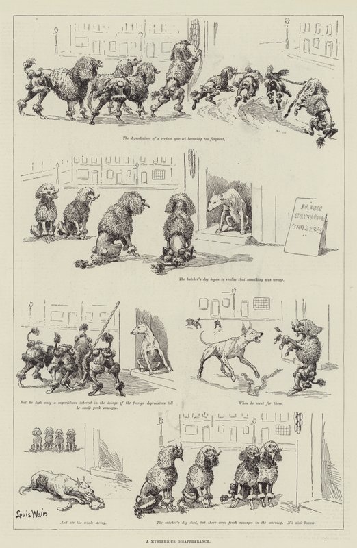 Ein mysteriöses Verschwinden von Louis Wain