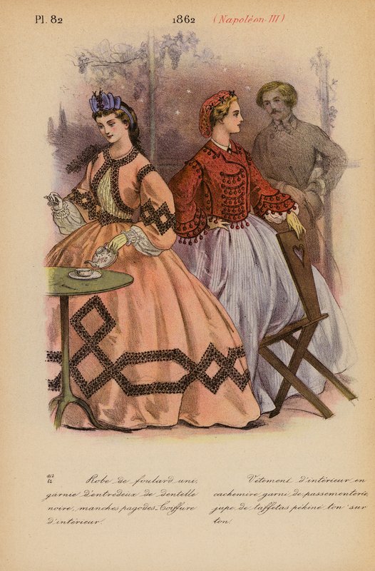 Französische Mode: 1862, Napoleon III von Louis Colas