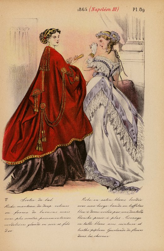 Französische Mode: 1865, Napoleon III von Louis Colas