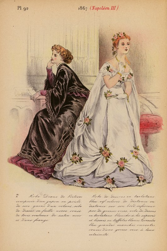 Französische Mode: 1867, Napoleon III. von Louis Colas