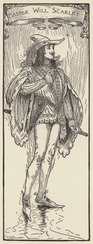 Meister Will Scarlet von Louis John Rhead