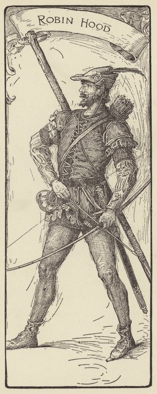 Robin Hood von Louis John Rhead