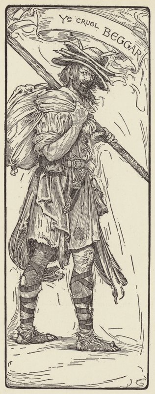 Der grausame Bettler von Louis John Rhead