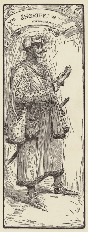 Der Sheriff von Nottingham von Louis John Rhead