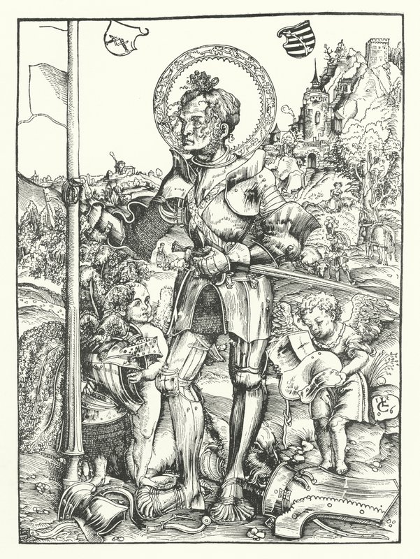 Heiliger Georg von Lucas the Elder (after) Cranach