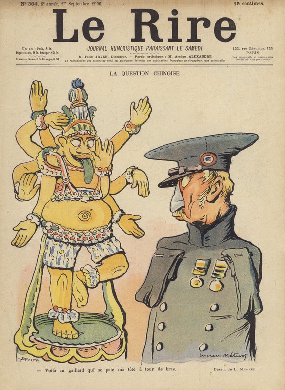 Illustration für Le Rire von Lucien Metivet