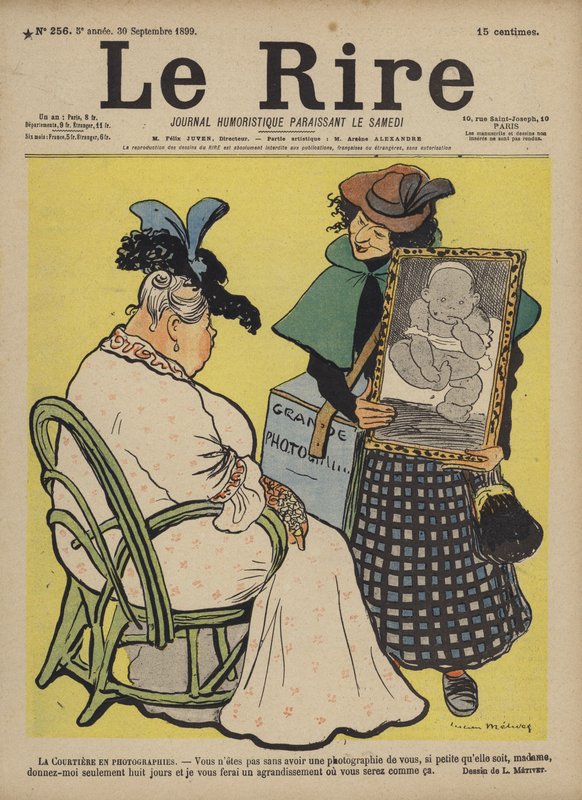 Illustration für Le Rire von Lucien Metivet