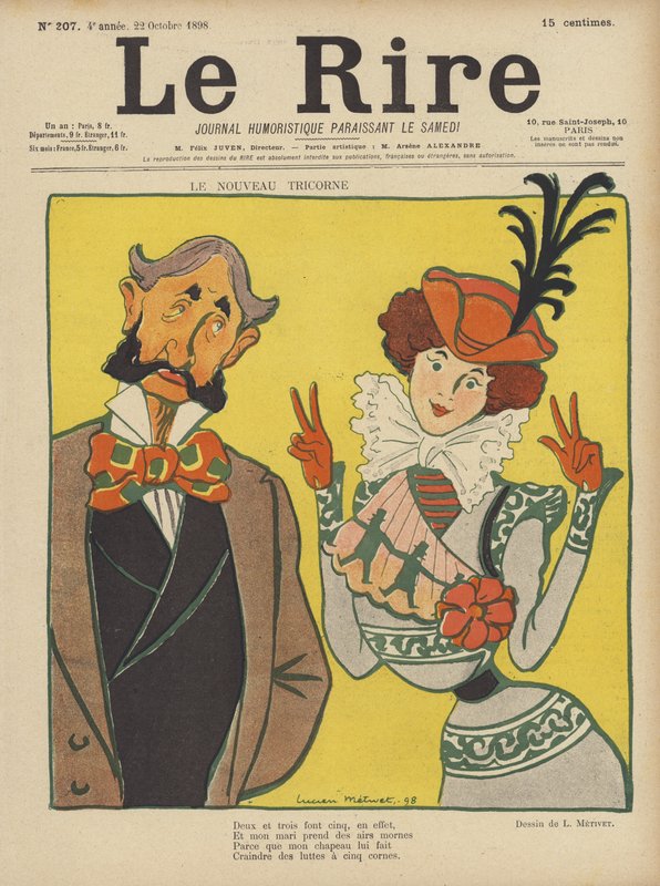 Illustration für Le Rire von Lucien Metivet